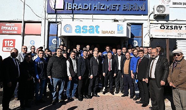 Başkan Böcek'den doğu ilçelere ziyaret