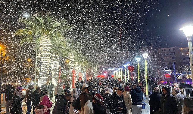 Başkan Çerçioğlu'ndan yeni yıl sürprizi “Aydın'a kar yağdı