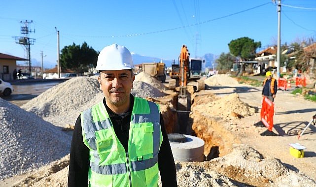 Büyükşehir Fatih Mahallesi'nde kanalizasyon altyapı çalışmalarına başladı
