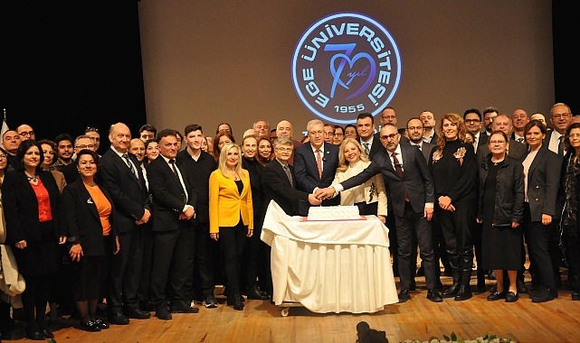 Ege Üniversitesinde 70'inci yıla özel logo tasarlandı