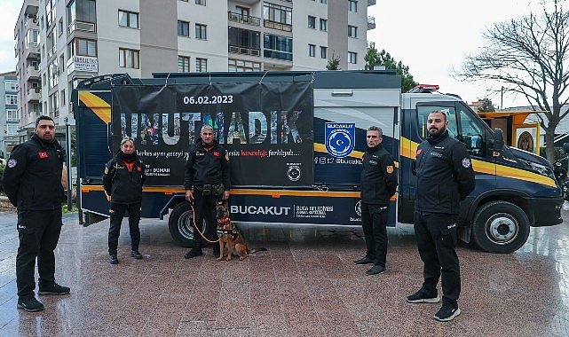 Büyük acının ikinci yılında Buca'da anma töreni