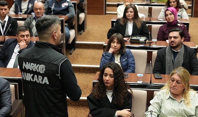 Keçiören'de Bağımlılıkla Mücadele Semineri