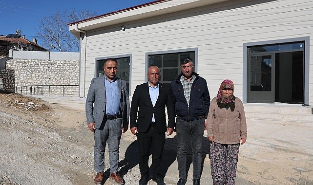 Korkuteli Dereköy'de çok amaçlı salon tamamlandı