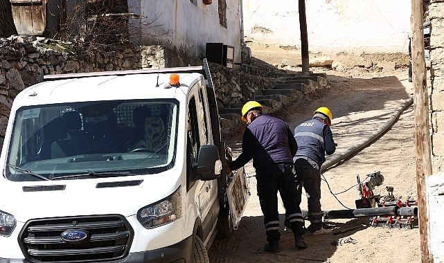 ASAT'tan Elmalı'nın tarihi sokaklarında altyapı çalışması