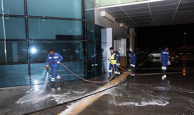 Başkan Çerçioğlu: Bayram Öncesinde Aydın'daki Terminallerde Temizlik Çalışmaları Devam Ediyor