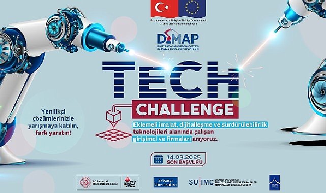 DiMAP - Tech Challenge yenilikçi girişimciler, startup'lar ve KOBİ'ler için büyük fırsatlar sunuyor!