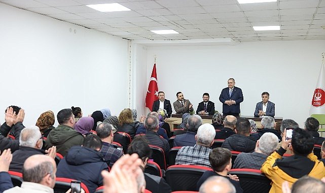Heyelan mağdurlarına başkan Özarslan'dan müjde