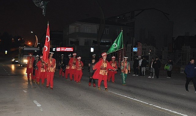 Kartepe'de mehter marşıyla sahur
