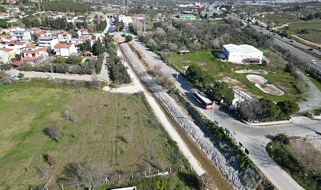Yarımada'da dereler ıslah edildi