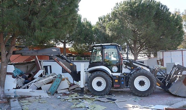 burhaniye'de kaçak yapılara geçit yok