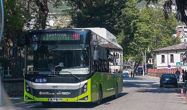 Büyükşehir'in otobüsleri ve tramvayda
