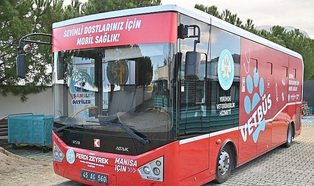 Büyükşehir'in Vetbüs projesi hizmete başladı