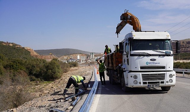 Hereke-Çerkeşli yoluna 3 km'lik otokorkuluk