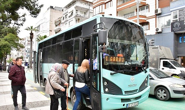 Manisa'da toplu ulaşımda şoför kart ve nakit ödeme dönemi bitiyor