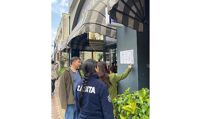 Zabıtadan pastane ve kafelerde denetim