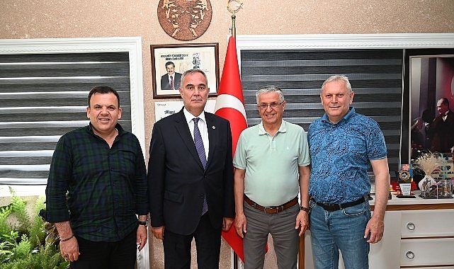 Antalya Milletvekili Çorabatır'dan Başkan Topaloğlu'na ziyaret