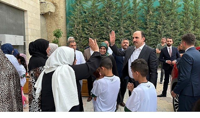 Başkan Altay Konya'da Misafir Edilen Gazzeli Ailelerle Buluştu