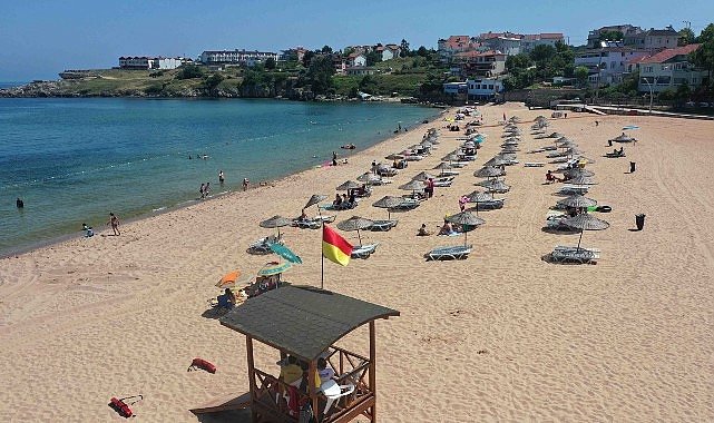 Kocaeli'nin 9 plajına “Mavi Bayrak
