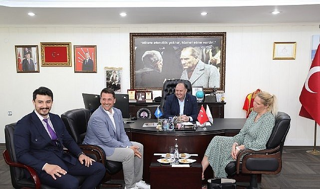 Menderes'e Kardeş Belediye Ziyareti