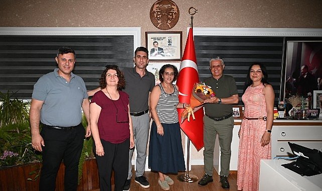 Tekirova Halit Narin İlköğretim Okulu'ndan Başkan Topaloğlu'na Ziyaret