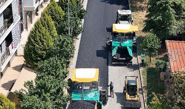 Başkan Çerçioğlu Efeler'in yollarını yeniliyor