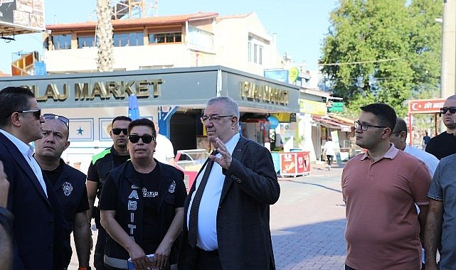 Başkan Ertaş, Akçay'da incelemelerde bulundu