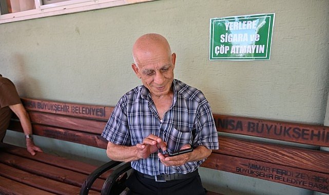 Büyükşehir'den Huzurevine Güçlü İnternet Ağı