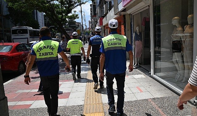 Büyükşehir'den Kaldırım İşgaline Denetim