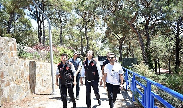 Balçova'nın ormanları termal kamera ile izlenecek Sigara dumanını dahi tespit edip alarm veriyor!