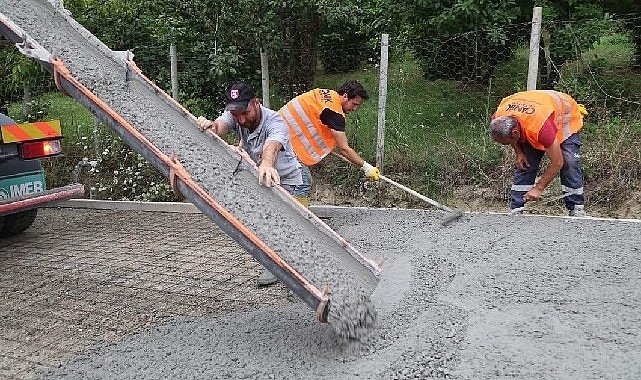 Başkan Sandıkçı: “Canik'imizi güvenli ve konforlu yollarla donatmaya devam ediyoruz