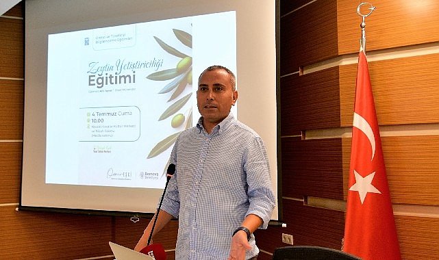 Bornova'da zeytin için bilgiyle büyüme zamanı