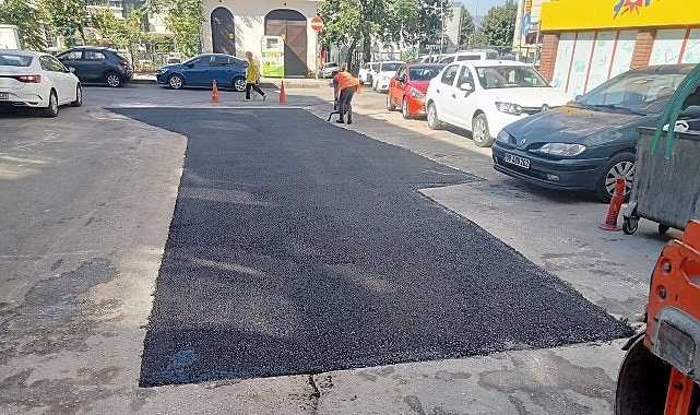 Osmangazi Belediyesi'nden yol seferberliği