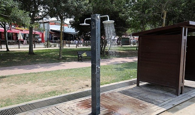 Büyükşehir'den sahillerde su tasarrufu hamlesi
