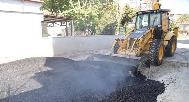 Canik'te Asfalt Yol Atağı 