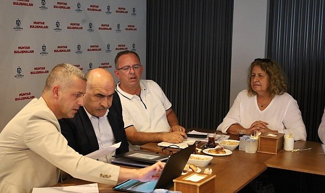 Muhtarların talepleri Büyükşehir'de karşılık buldu