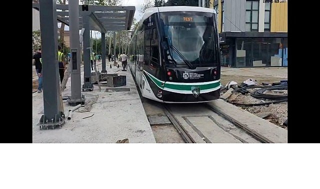Stada gidecek tramvayda soğuk testler yapılıyor
