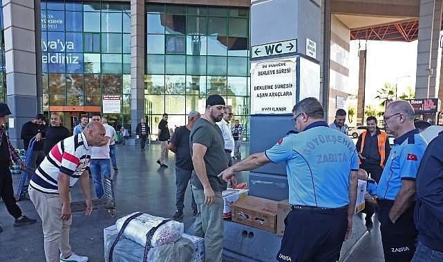 Büyükşehir zabıtasından otogarda usulsüz taşımacılığa operasyon