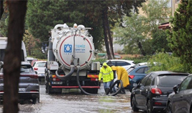 İzmir'de yağış alarmı