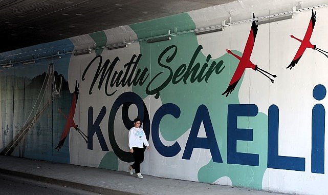 Kocaeli'de trafo ve alt geçitler sanatla renkleniyor