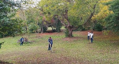 Darıca Millet Bahçesi'nde temizlik seferberliği
