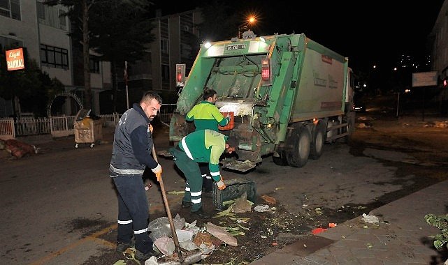 Keçiören'de Pazarların Ardından Hijyen Seferberliği