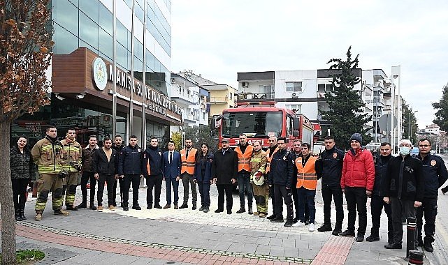MASKİ'de Yangın Tatbikatı