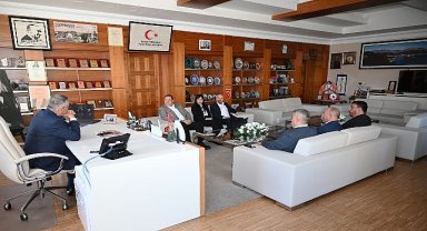 TÜRSAB BTK yönetiminden Başkan Topaloğlu'na ziyaret