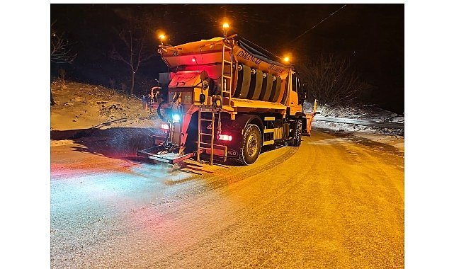 Kar Yağışı Osmangazi'de Hayatı Aksatmadı