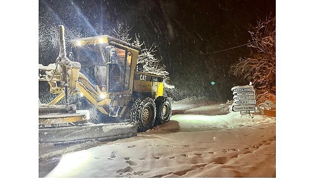 Kocaeli Büyükşehir'den kar teyakkuzu