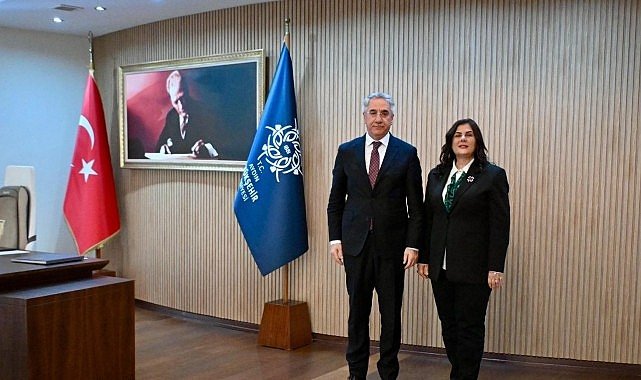 Başkan Çerçioğlu'na Yerel Yönetimler Başkan Yardımcısı Yanılmaz'dan Ziyaret