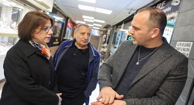 Başkan Köymen Bağlarbaşı'nda vatandaşların sorunlarını dinledi