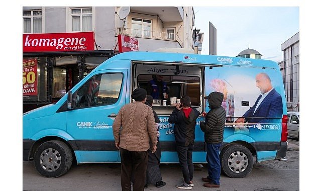 Canik Belediyesi'nden Gönülleri Isıtan İkram