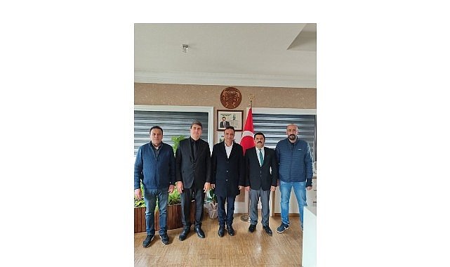 Çelik'ten Başkan Vekili Hüseyin Çelik'e ziyaret 