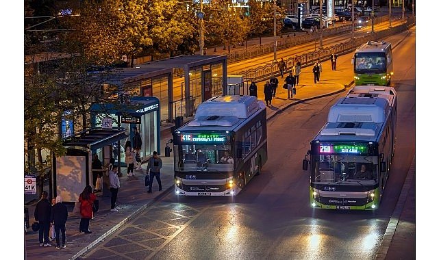 Kocaeli'de ulaşım artık 24 saat